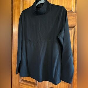 Cabi 4367 black large Tailored Turtleneck NWOT